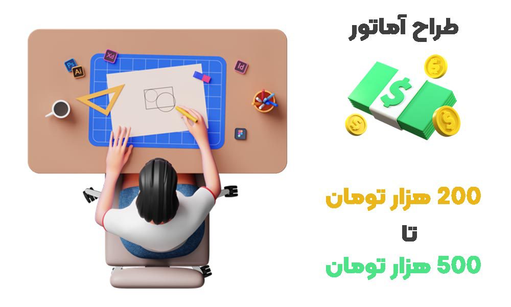 قیمت طراحی لوگو+ تخمین تعرفه طراحی 5 هزینه طراحان لوگو آماتور